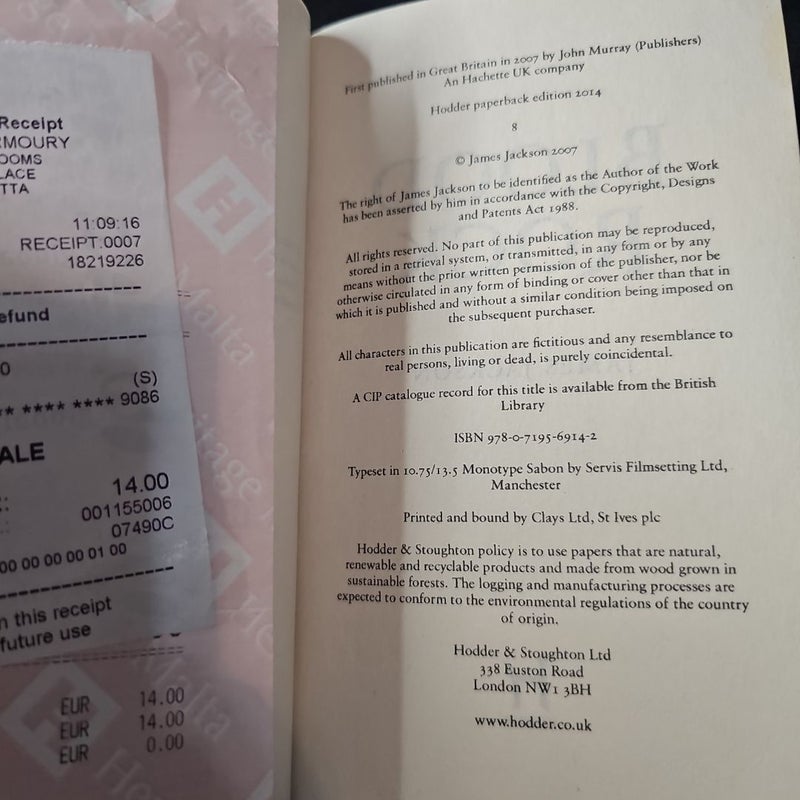 The Blood Rock : First Edition - Printed & Bought In England
