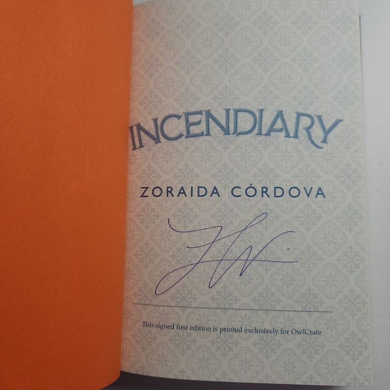 Incendiary (Owlcrate Edition, Signed)
