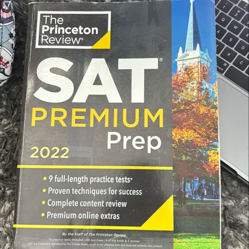 Princeton Review SAT Premium Prep 2022