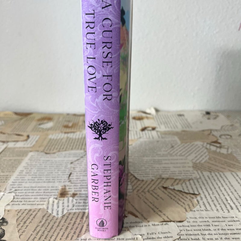 A curse for true love special edition dust jacket hardcover
