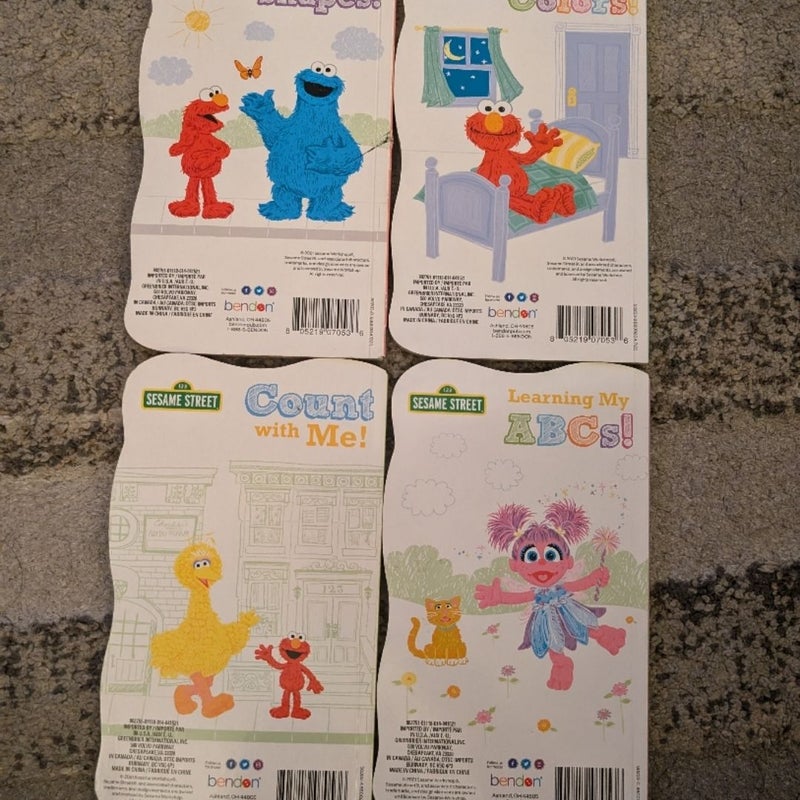 Sesame Street preschool books