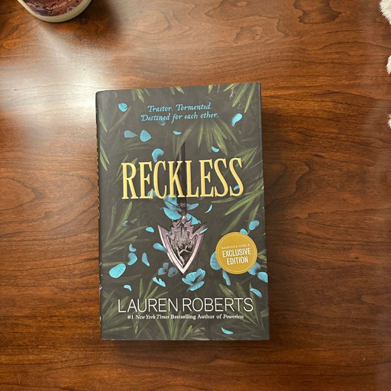 Reckless BN exclusive 1st edition/1st print 