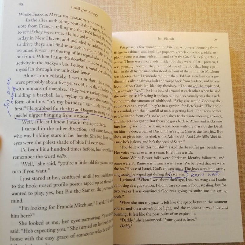 Small Great Things w/annotations