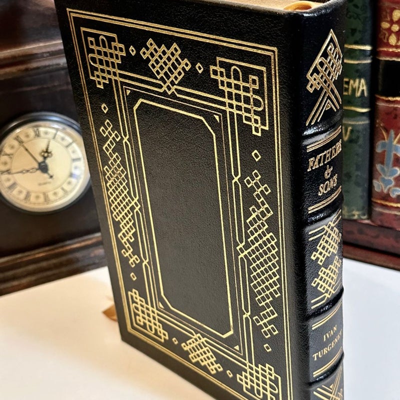 Easton Press Leather Classics “Fathers and Sons” by Ivan Tugenev 1977, Collector’s Edition. 100 Greatest Books Ever Written in Excellent Condition