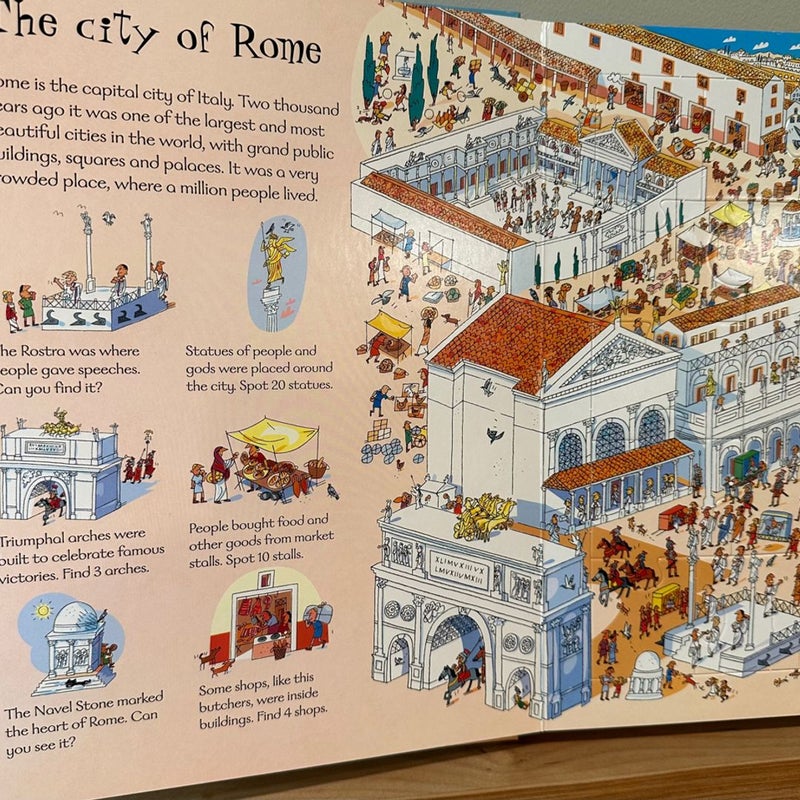 Ancient Romans Jigsaw Book