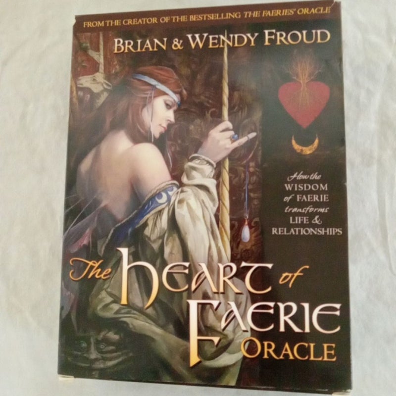 The Heart of Faerie Oracle - Book and Tarot Cards