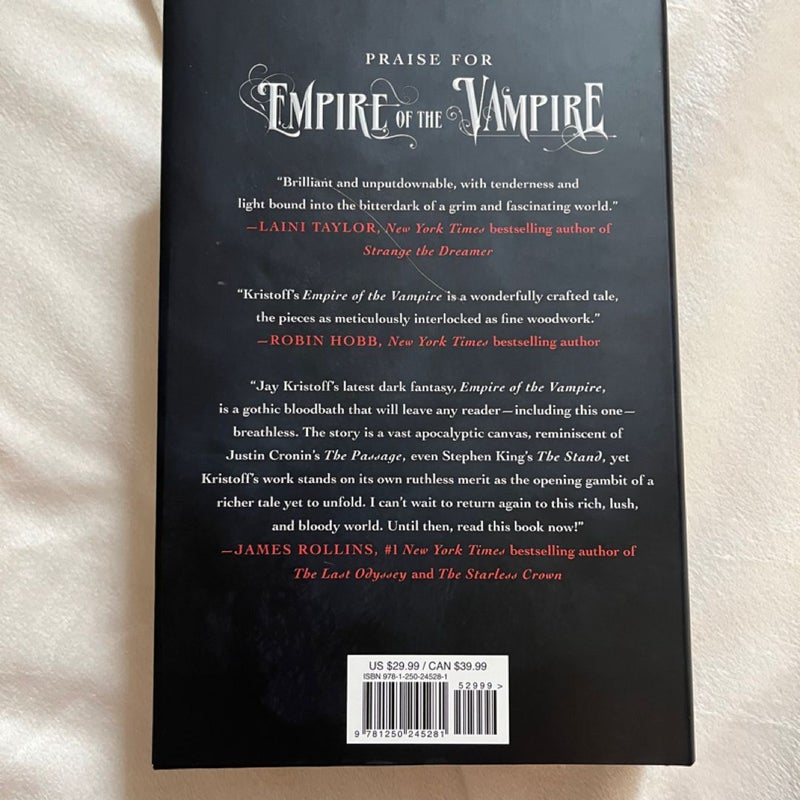 Empire of the Vampire (Signed 1st Edition)