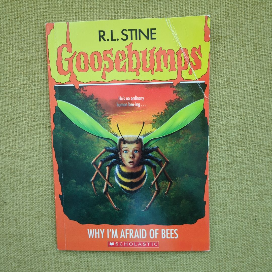 Goosebumps Why I'm Afraid of Bees, 2017 1st Printing 