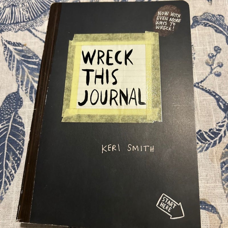 Wreck This Journal (Black) Expanded Ed