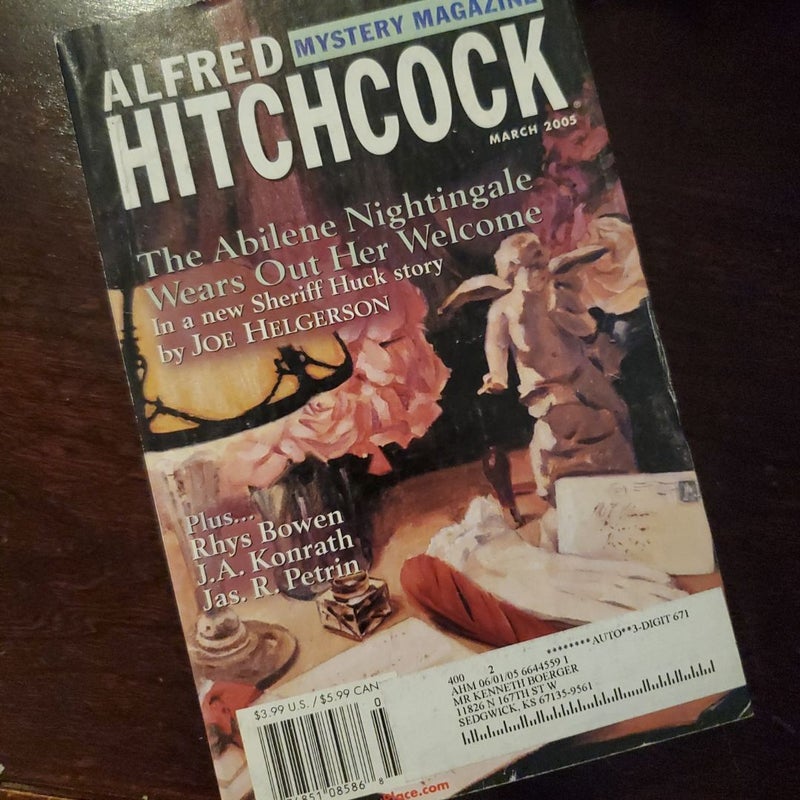 Bundle of 4 Alfred Hitchcock's Mystery Magazines *Vintage*