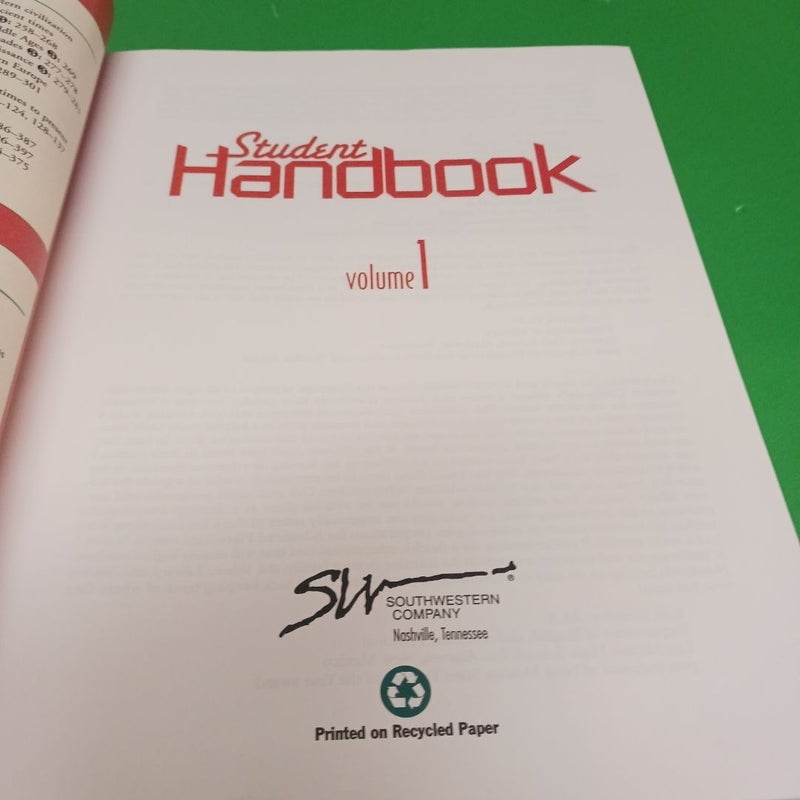 Student Handbook