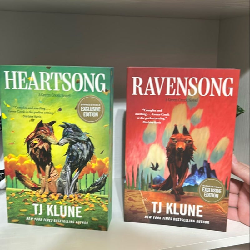 HEARTSONG AND RAVENSONG BN EXCLUSIVE