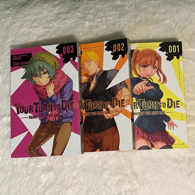 Your Turn to Die: Majority Vote Death Game Vol 1-3 Bundle