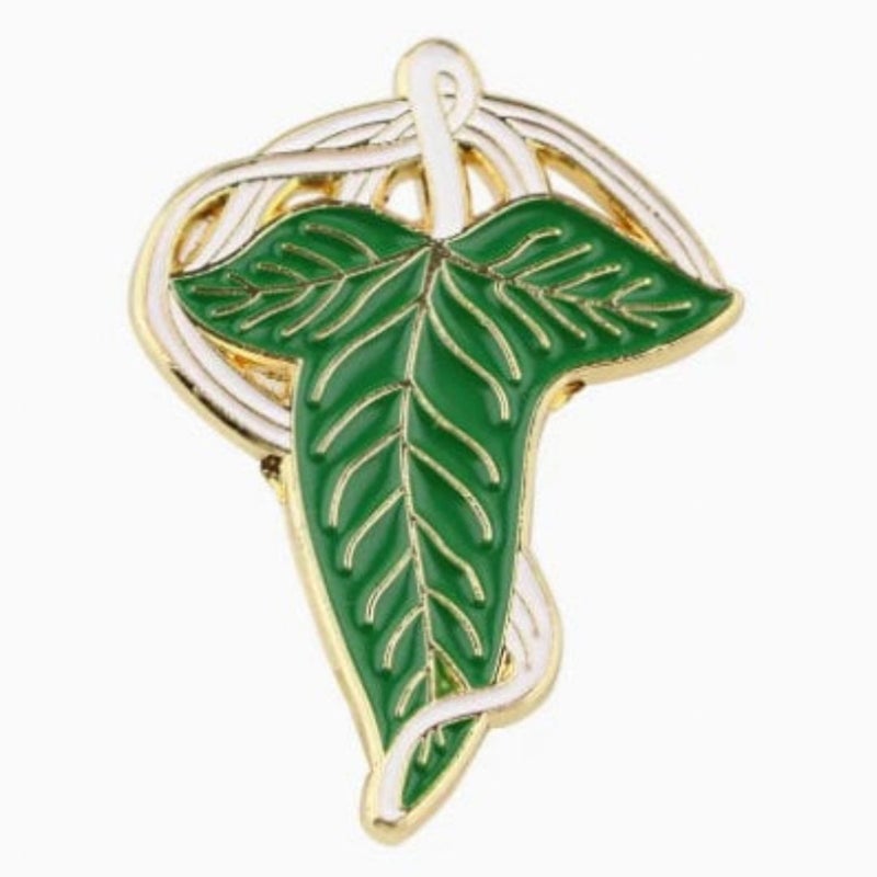 Lorien Leaf Lord of the Rings Enamel Pin