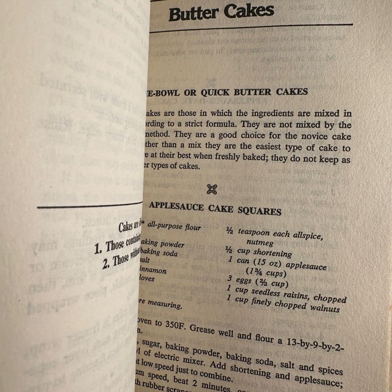 Mc Calls Superb  Dessert 1978 Cookbook