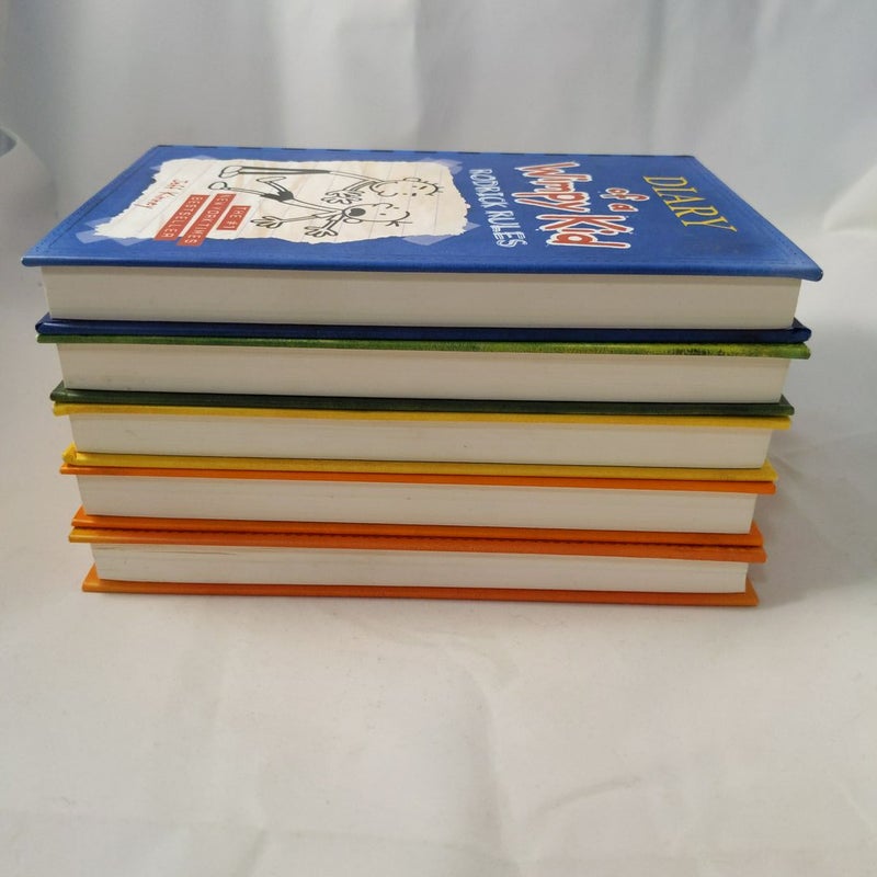 Diary of a Wimpy Kid Lot of 5: #2, 3, 4, 9, Do-it-yourself