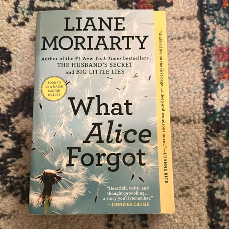 What Alice Forgot