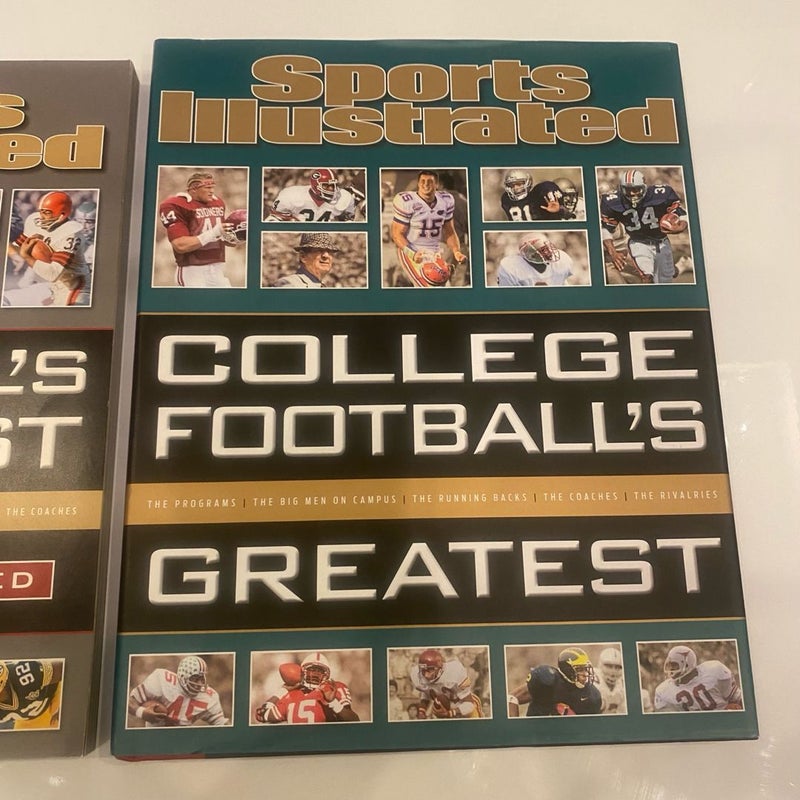 Bundle of Sports Illustrated Football Books