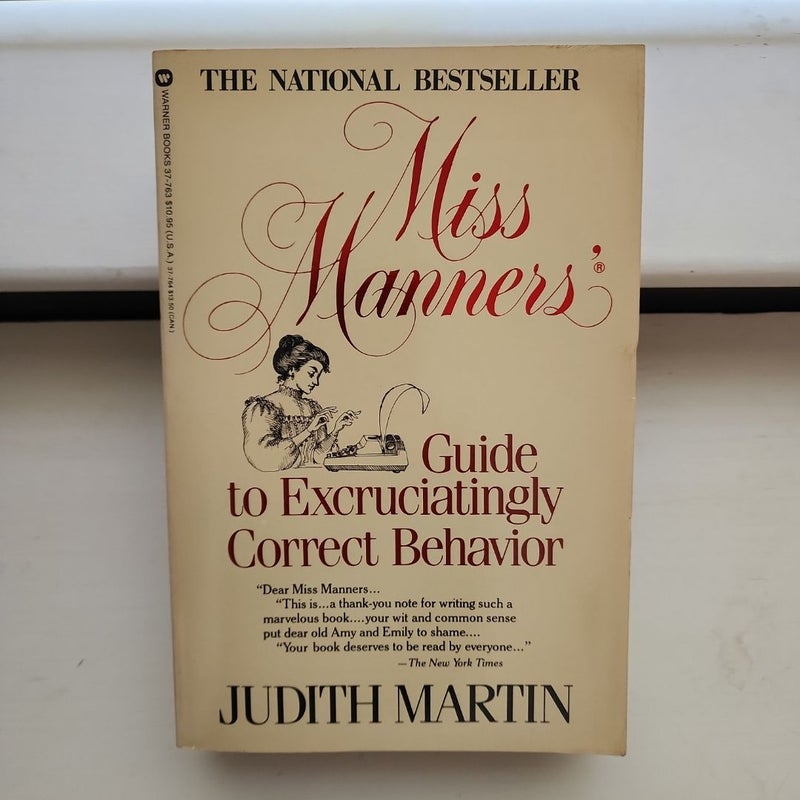 Miss Manners'