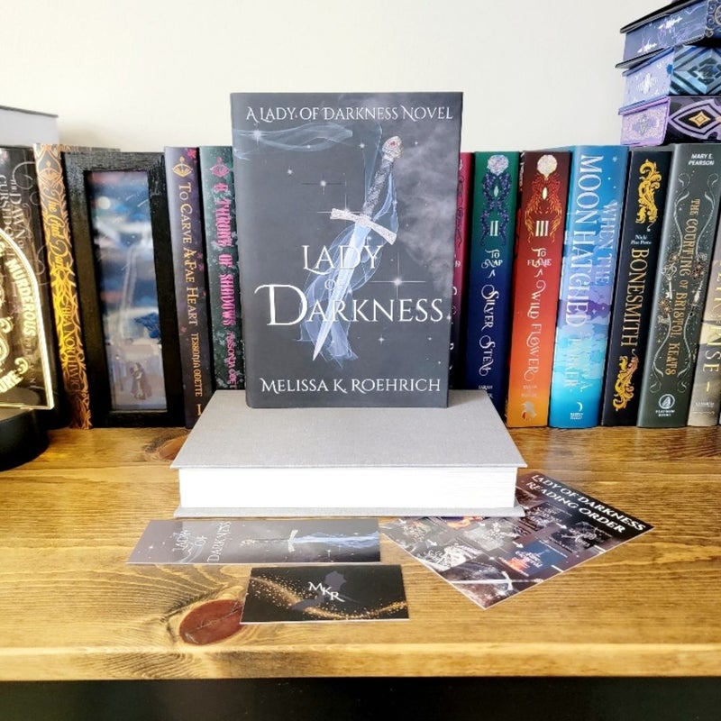 Indie Signed First Edition Lady of Darkness 