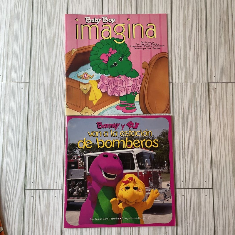 Barney - 2 Spanish Barney books 