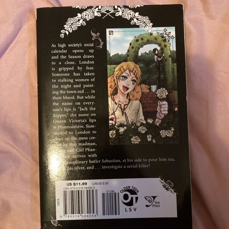 Black butler manga 1-5 