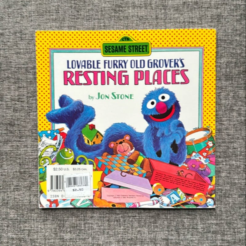 Lovable Furry Old Grover’s Resting Places