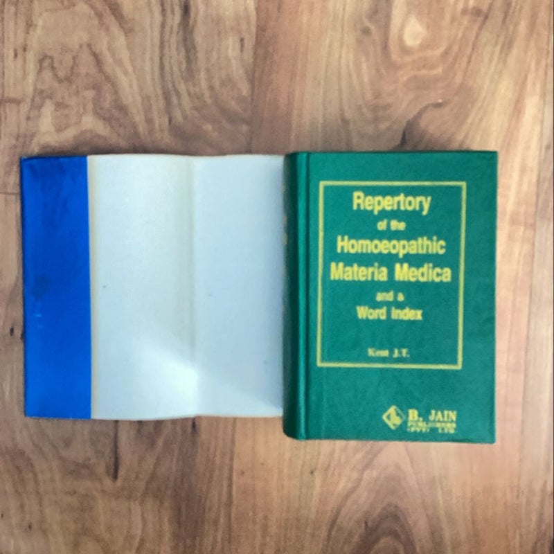 Repertory of the Homepathic Material Medica and Word Index 