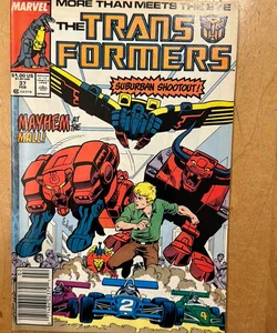 The Ttansformers 37 Feb Marvel comic