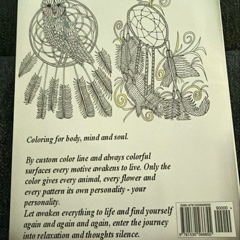 Dreamcatcher - Coloring Book (Adult Coloring Book for Relax)