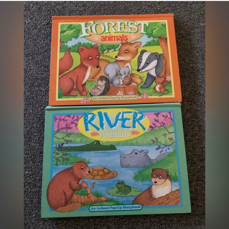 An animal pop up story book set of two by Grandreams Ltd, Hardcover ...