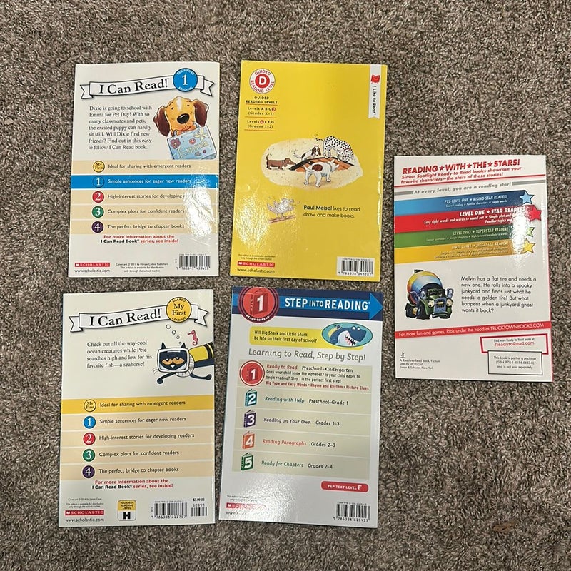 Early Reader Level 1 Book Bundle