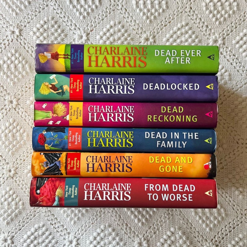 Sookie Stackhouse Series hardcover BUNDLE  Books #8-13