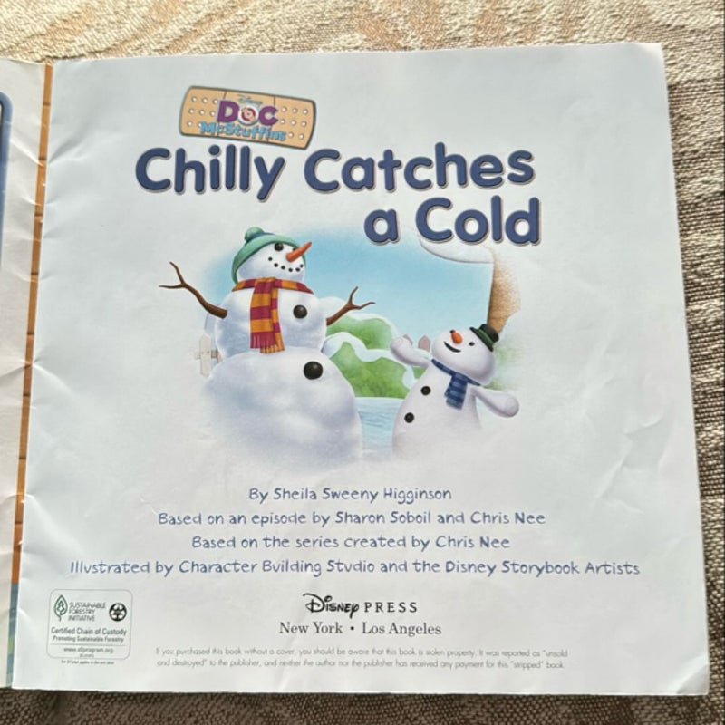 Doc Mcstuffins Chilly Catches a Cold