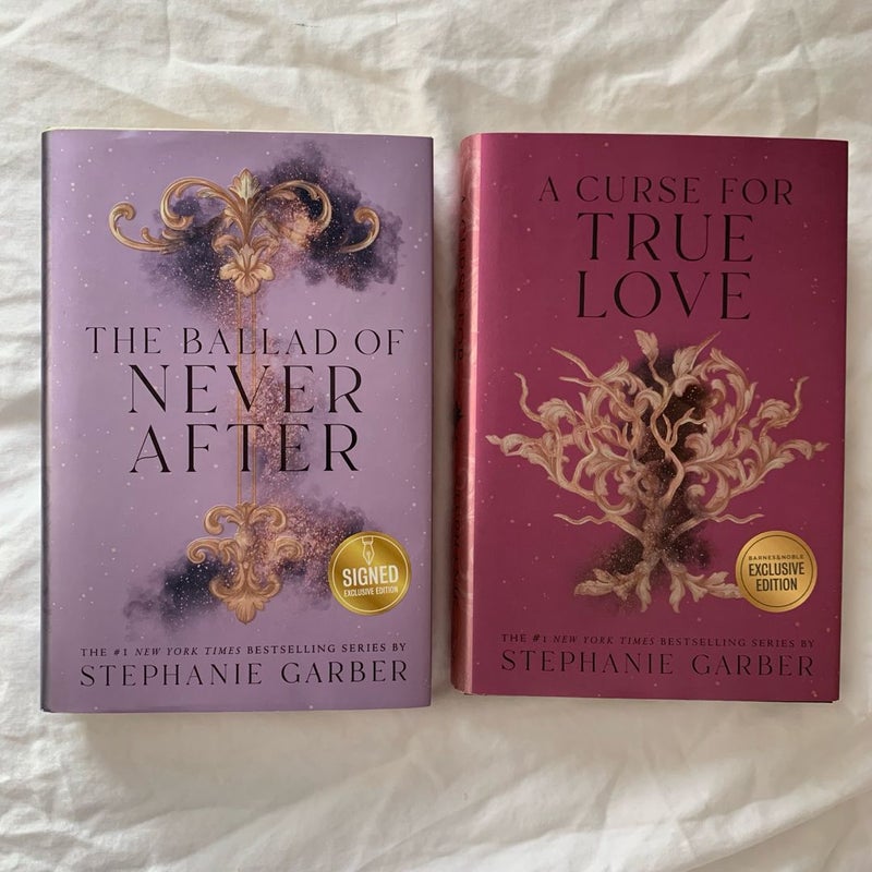 B&N The Ballad of Never After + A Curse for True Love Bundle