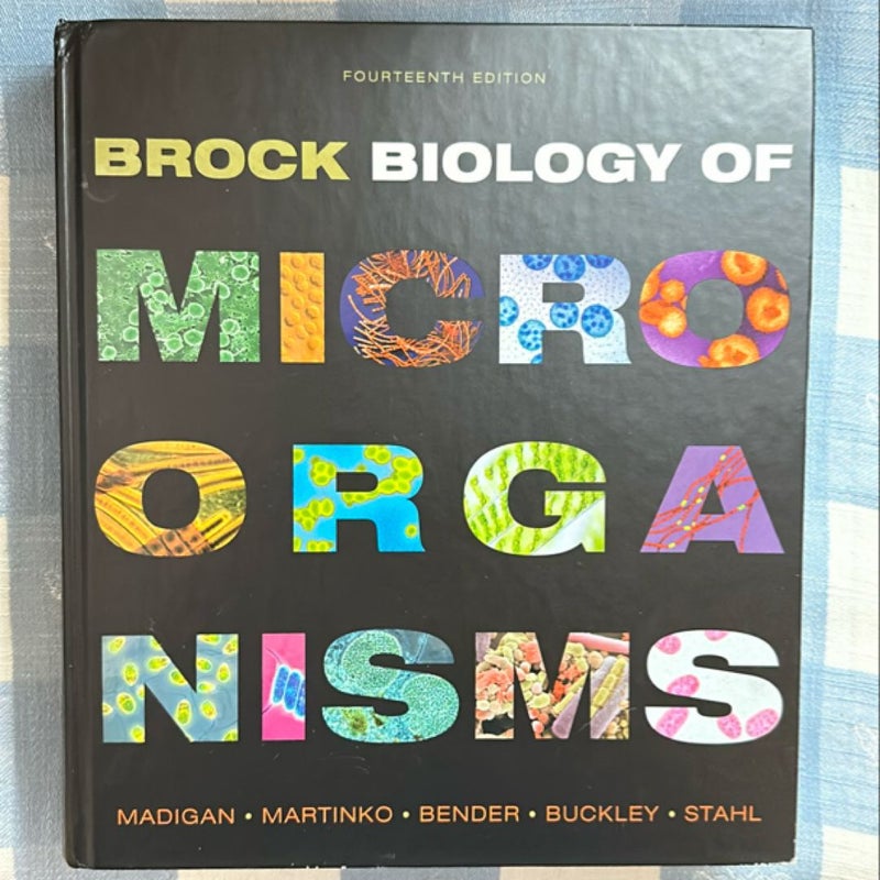 Brocks Biology of Microorganisms by Michael Madigan, John Martinko