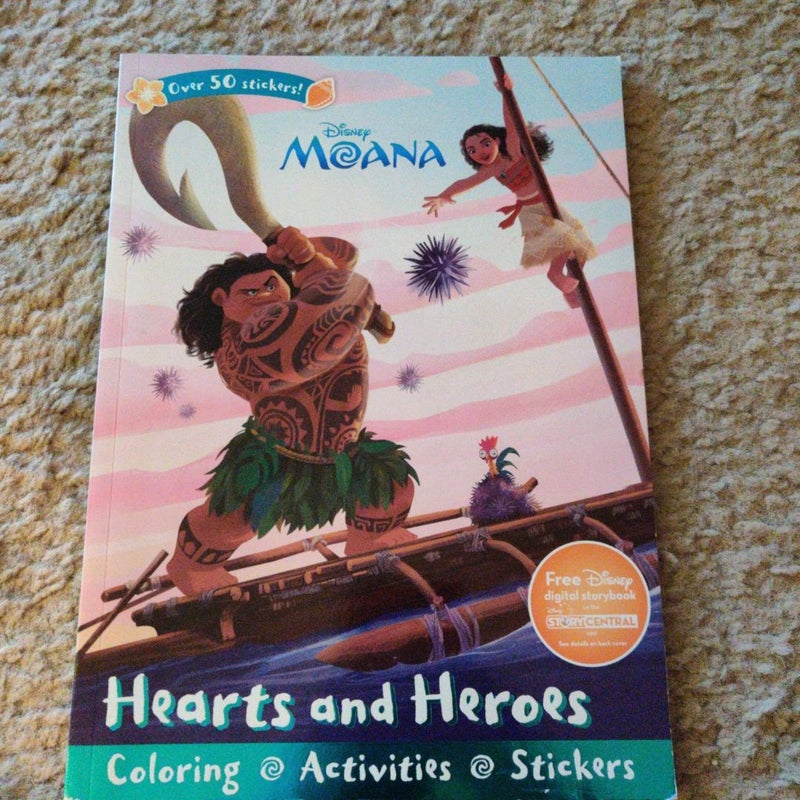 Disney Moana Hearts and Heroes