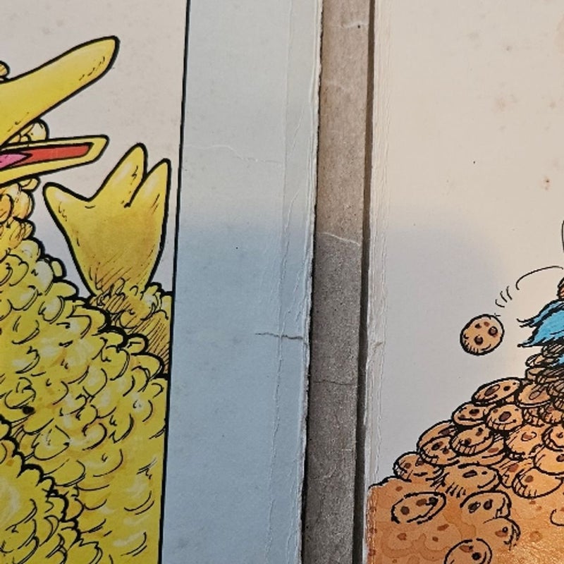 Vintage sesame street golden books