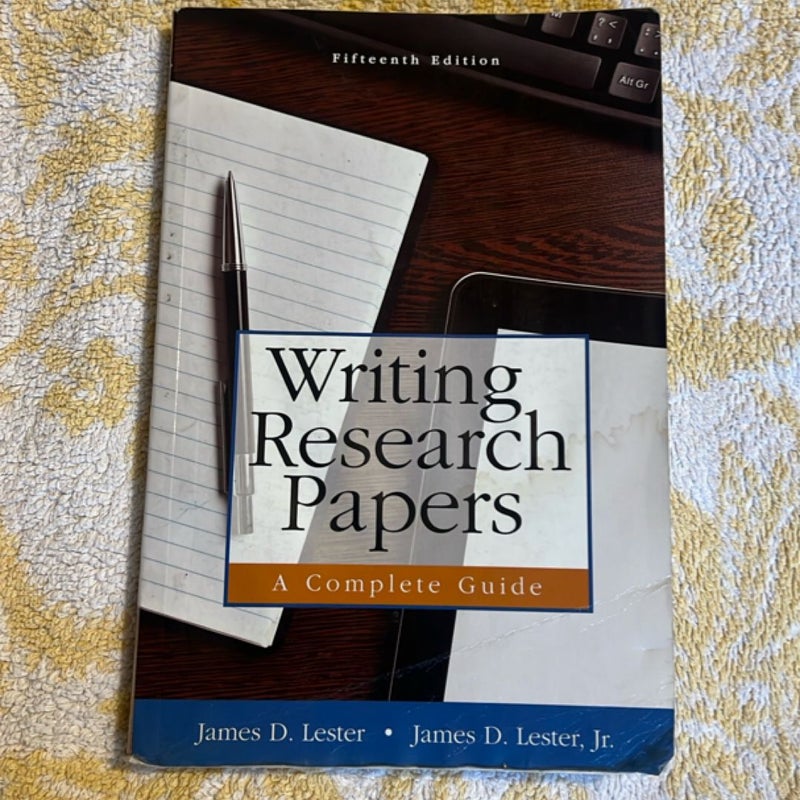 Writing Research Papers