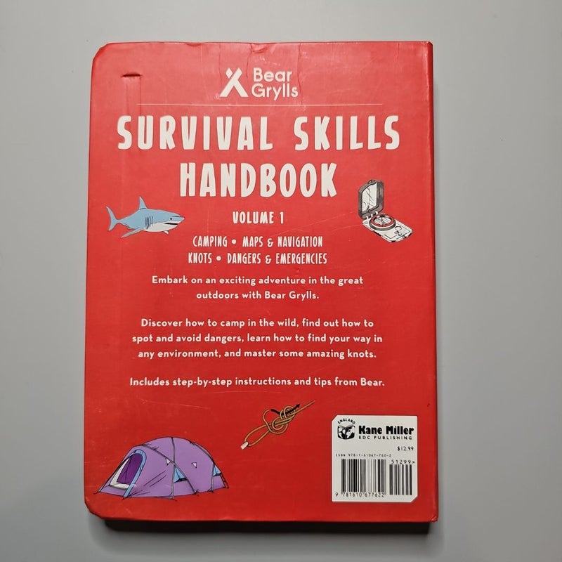 Bear Grylls Survival Skills Handbook Volume 1