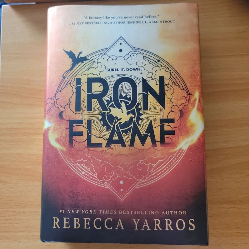 Iron Flame (First Edition MISPRINT)