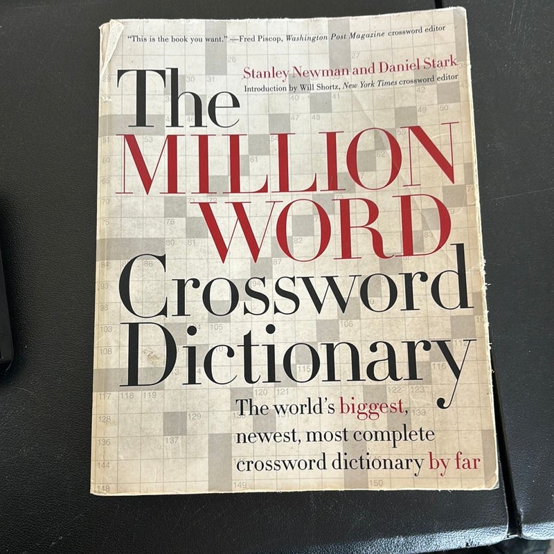 The Million Word Crossword Dictionary