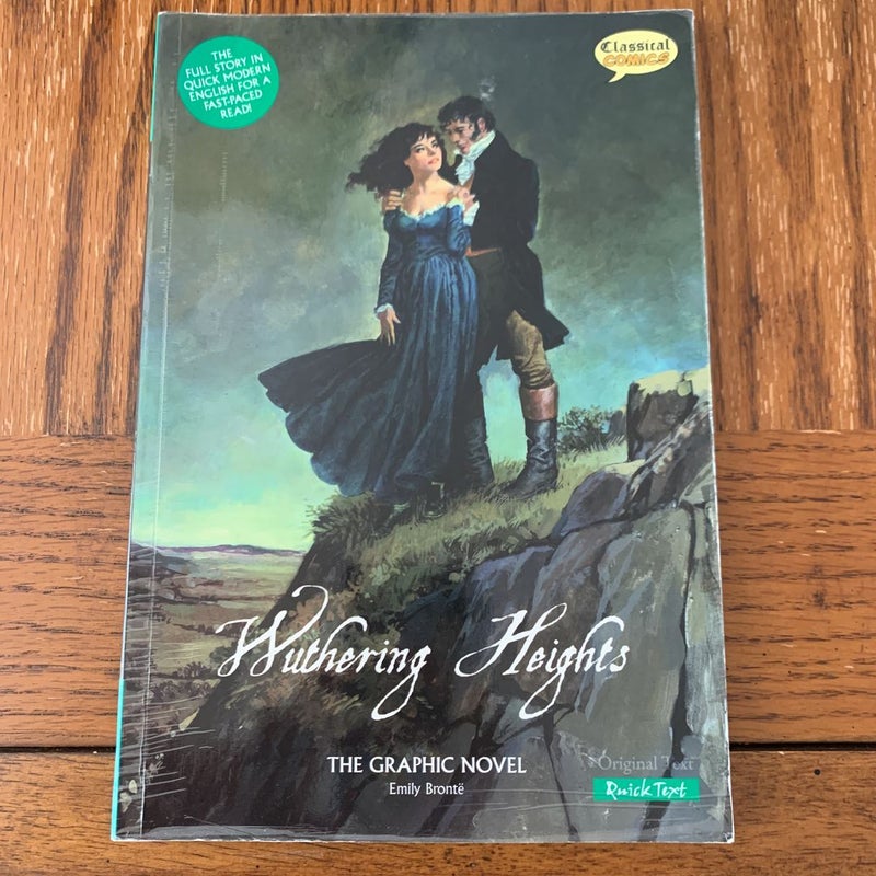 Wuthering Heights the Graphic Novel - Quick Text