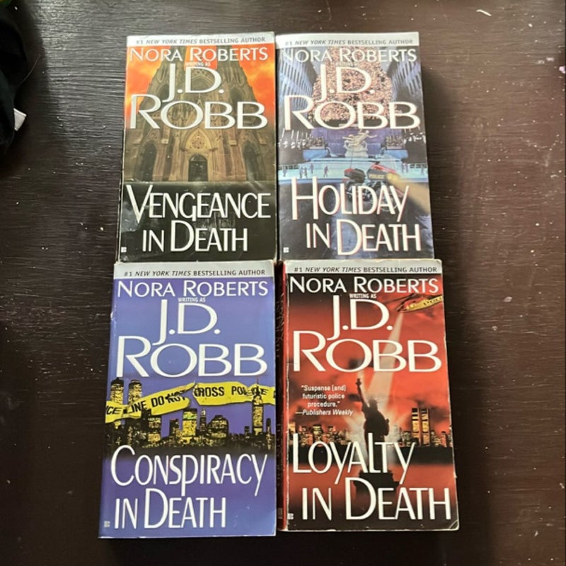 Book 6, 7, 8 & 9 of In Death series