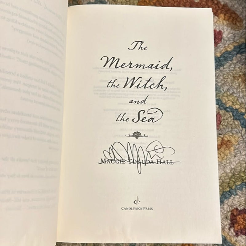 🌟Signed Cooy The Mermaid, the Witch, and the Sea