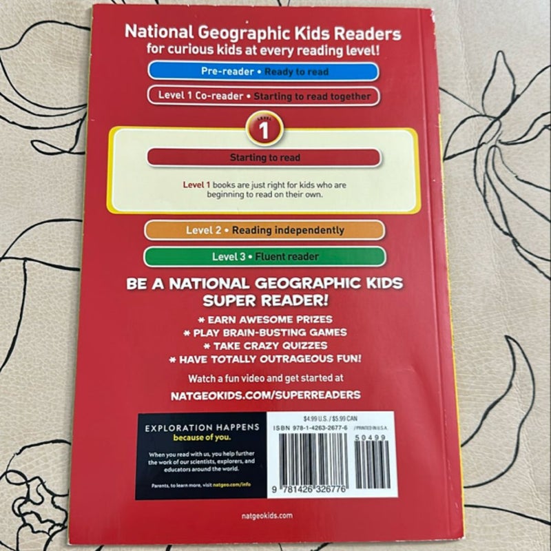 National Geographic Readers: Wild Cats (Level 1)