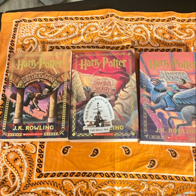 Harry Potter 1,2,3