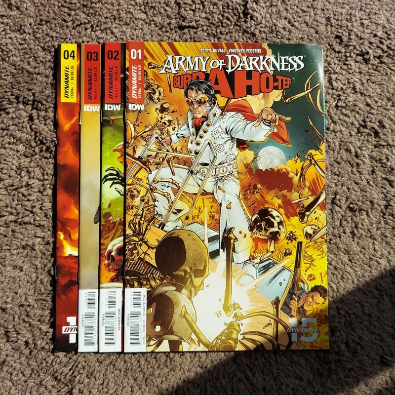 Army of Darkness/Bubba Ho-Tep #1-4 Complete