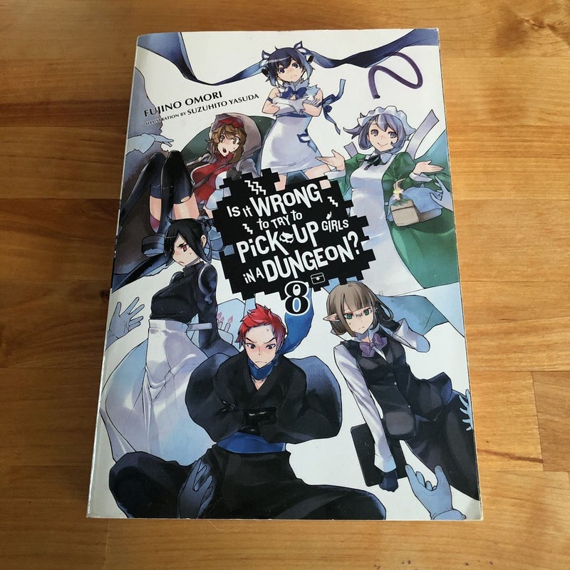 Is It Wrong to Try to Pick up Girls in a Dungeon?, Vol. 8 (light Novel)