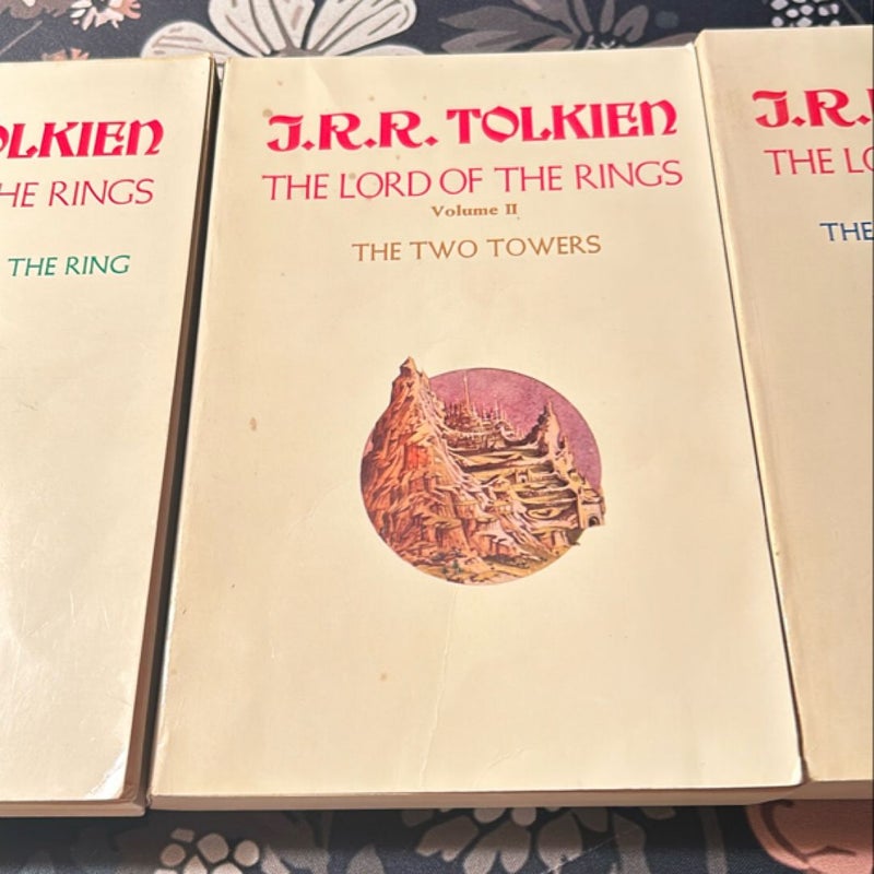 The Lord of the Rings Box Set 1974